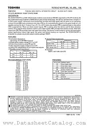 TC55V2161FT-85L datasheet pdf TOSHIBA