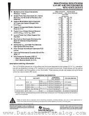 74LVTH162244DGGRG4 datasheet pdf Texas Instruments