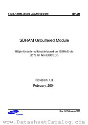 M374S3323ETS-C7A datasheet pdf Samsung Electronic