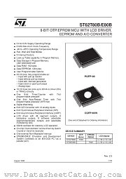 ST62T08B datasheet pdf ST Microelectronics