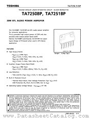 TA7250P datasheet pdf TOSHIBA