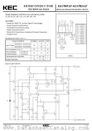 KIA780524AF datasheet pdf Korea Electronics (KEC)
