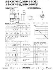 2SK580 datasheet pdf Hitachi Semiconductor