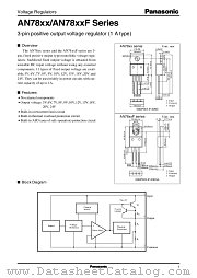 AN7815F datasheet pdf Panasonic