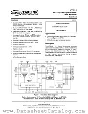 MT9046AN datasheet pdf Zarlink Semiconductor