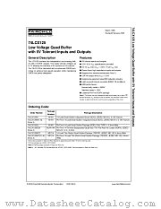 74LCX125MTCX_NL datasheet pdf Fairchild Semiconductor