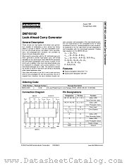 DM74S182N datasheet pdf Fairchild Semiconductor