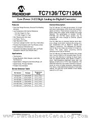 TC7136CKW datasheet pdf Microchip