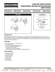 MOC3163 datasheet pdf Fairchild Semiconductor