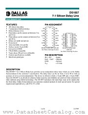 DS1007-4 datasheet pdf MAXIM - Dallas Semiconductor