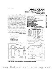 MAX166CMJP datasheet pdf MAXIM - Dallas Semiconductor