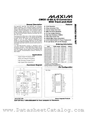 MAX167CWEG datasheet pdf MAXIM - Dallas Semiconductor