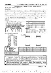 TC55V1001ASTI-85 datasheet pdf TOSHIBA