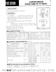 2SC3200 datasheet pdf Korea Electronics (KEC)