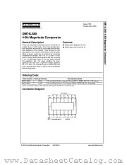 DM74LS85N datasheet pdf Fairchild Semiconductor