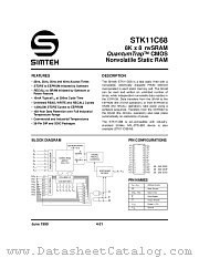 STK11C68-S45I datasheet pdf SIMTEK