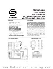 STK11C68-5L55M datasheet pdf SIMTEK