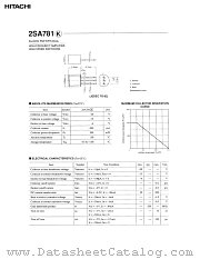2SA781K datasheet pdf Hitachi Semiconductor
