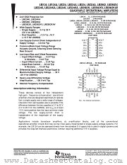 LM124AJ/883 datasheet pdf National Semiconductor