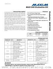 MAX1549EVKIT datasheet pdf MAXIM - Dallas Semiconductor