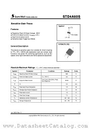STD4A60S datasheet pdf SemiWell Semiconductor