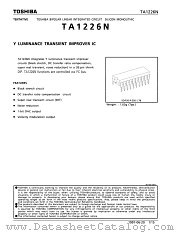 TA1226 datasheet pdf TOSHIBA