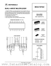 MC74F352 datasheet pdf Motorola