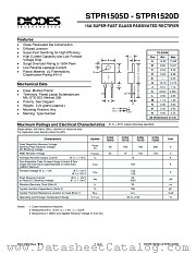 STPR1515D datasheet pdf Diodes