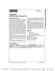 DM74LS670M datasheet pdf Fairchild Semiconductor