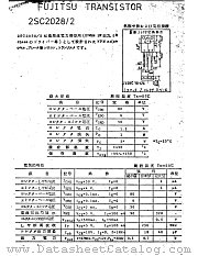2SC2028 datasheet pdf Fujitsu Microelectronics
