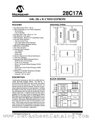 27C17AFT-25L datasheet pdf Microchip