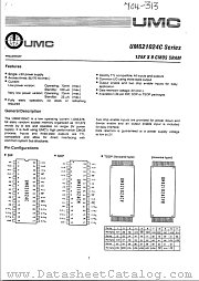 UM621024CVR-10LL datasheet pdf UMC