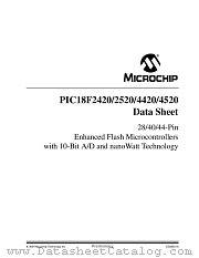 PIC18F2520TI/PTQTP datasheet pdf Microchip