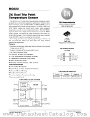 MC623DR2 datasheet pdf ON Semiconductor
