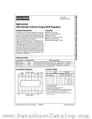 DM74LS165N datasheet pdf Fairchild Semiconductor