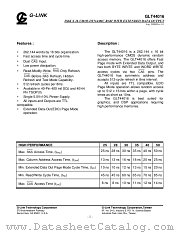 GLT44016-25TC datasheet pdf etc