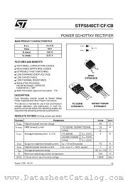 STPS640 datasheet pdf ST Microelectronics