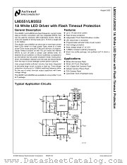 LM3551 datasheet pdf National Semiconductor
