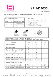 STU3055L datasheet pdf SamHop Microelectronics Corp.