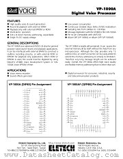 VP-1000A datasheet pdf etc