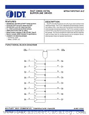 IDT74FCT541D datasheet pdf IDT