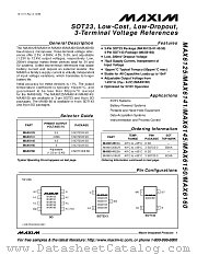 MAX6145EUR datasheet pdf MAXIM - Dallas Semiconductor