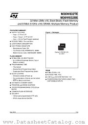 M36W832TE70ZA1S datasheet pdf ST Microelectronics