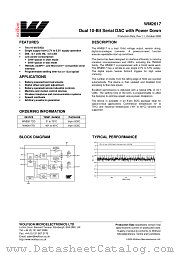 WM2617CD datasheet pdf Wolfson