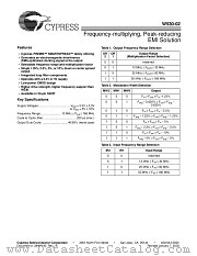 W530-02HT datasheet pdf Cypress