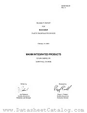 MAXIM6062 datasheet pdf MAXIM - Dallas Semiconductor