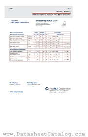 2N3993A datasheet pdf InterFET Corporation