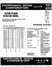 1N3841 datasheet pdf Microwave Diode Corporation