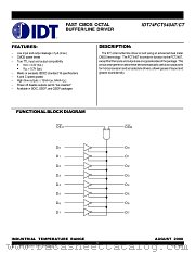 IDT74FCT540CT datasheet pdf IDT