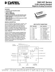 DAC-HZ12BMC datasheet pdf Datel